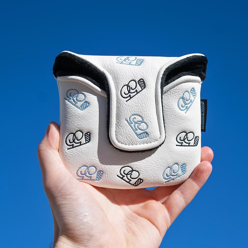 GOOD GOOD WHITE PUTTER HEADCOVERS