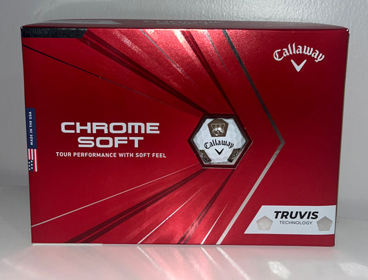 CALLAWAY CHROME SOFT TRUVIS 12-PACK