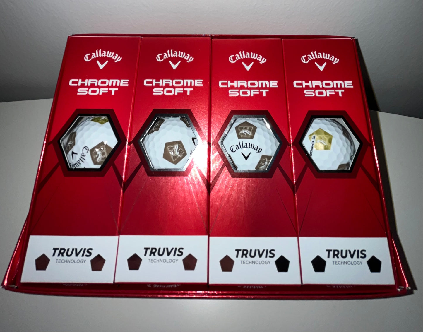 CALLAWAY CHROME SOFT TRUVIS 12-PACK